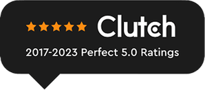 Clutch 2017-2023 Perfect 5.0 Ratings
